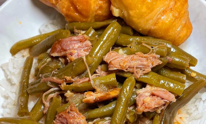 Crockpot green beans