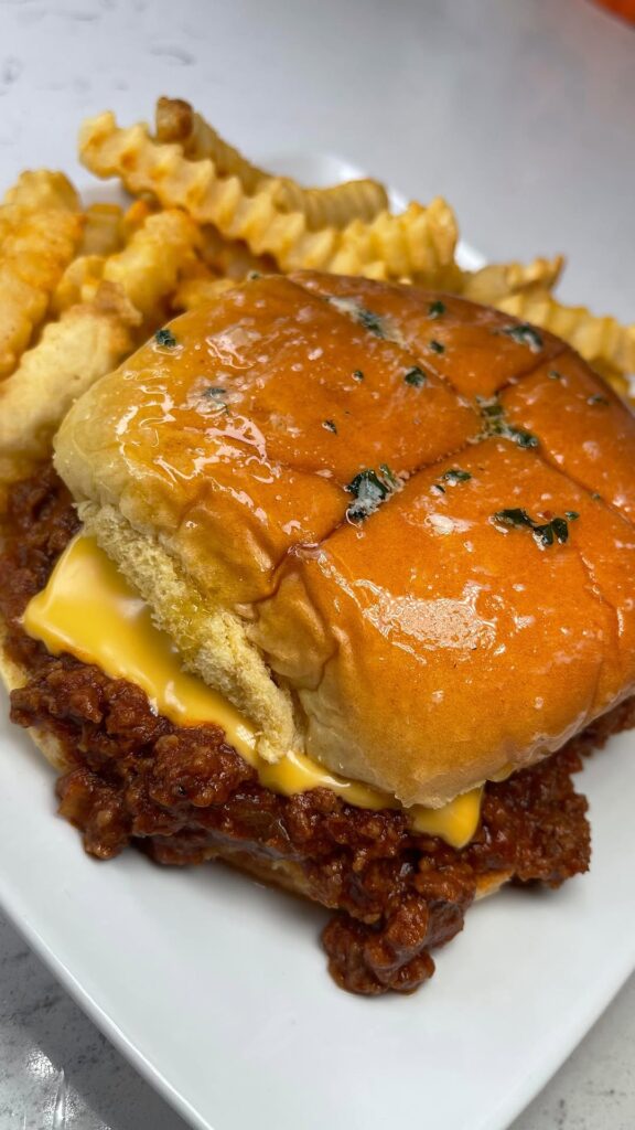 Sloppy Joe’s & Extra Crispy Fries