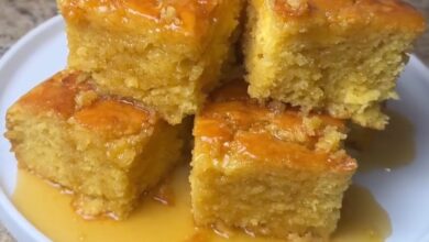 Brown Sugar Honey Butter Cornbread