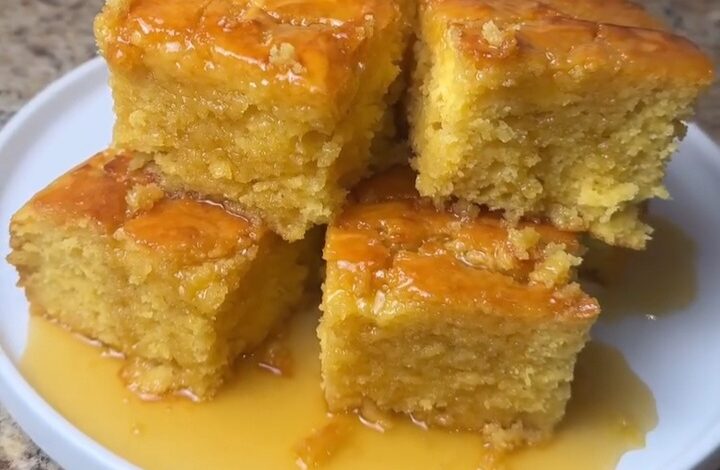 Brown Sugar Honey Butter Cornbread