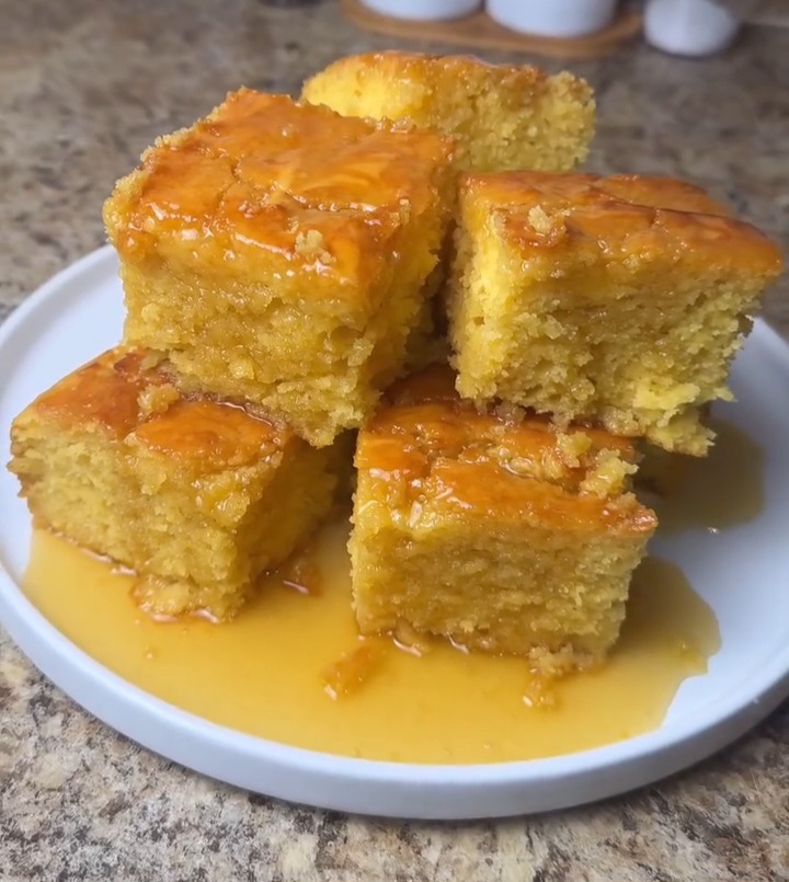 Brown Sugar Honey Butter Cornbread