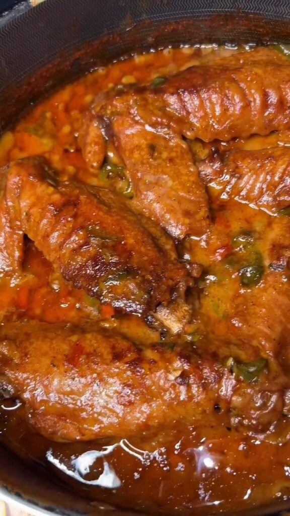 Baked Turkey Wings