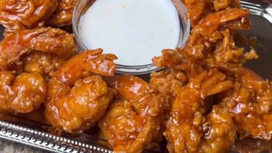 Hot Honey Fried Shrimp