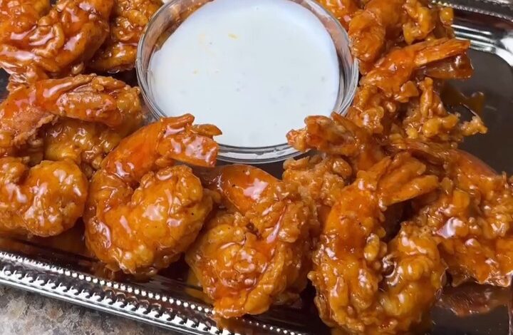 Hot Honey Fried Shrimp