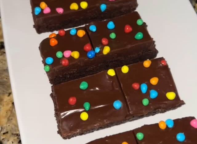 Cosmic Brownies recipe