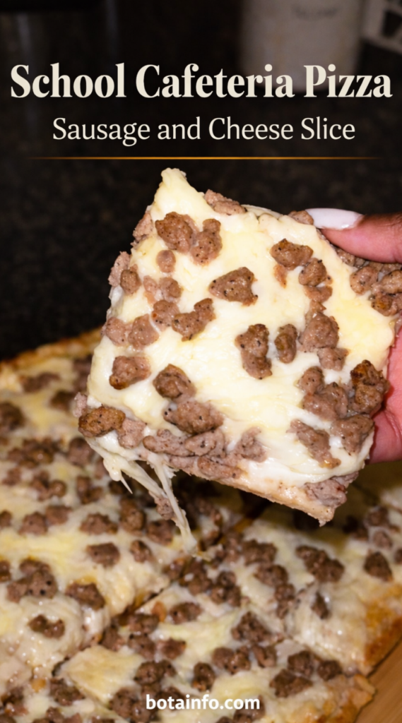 School Cafeteria Pizza Recipe (Classic & Loaded Breakfast Pizza)
