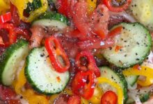 cucumber tomato salad