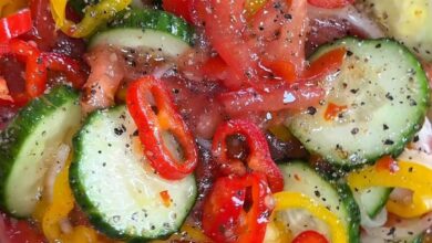 cucumber tomato salad