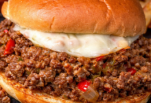 Smoked Provolone Cheesesteak Sloppy Joes