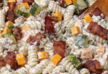 Cold-Dill-Pickle-Bacon-Ranch-Pasta-Salad